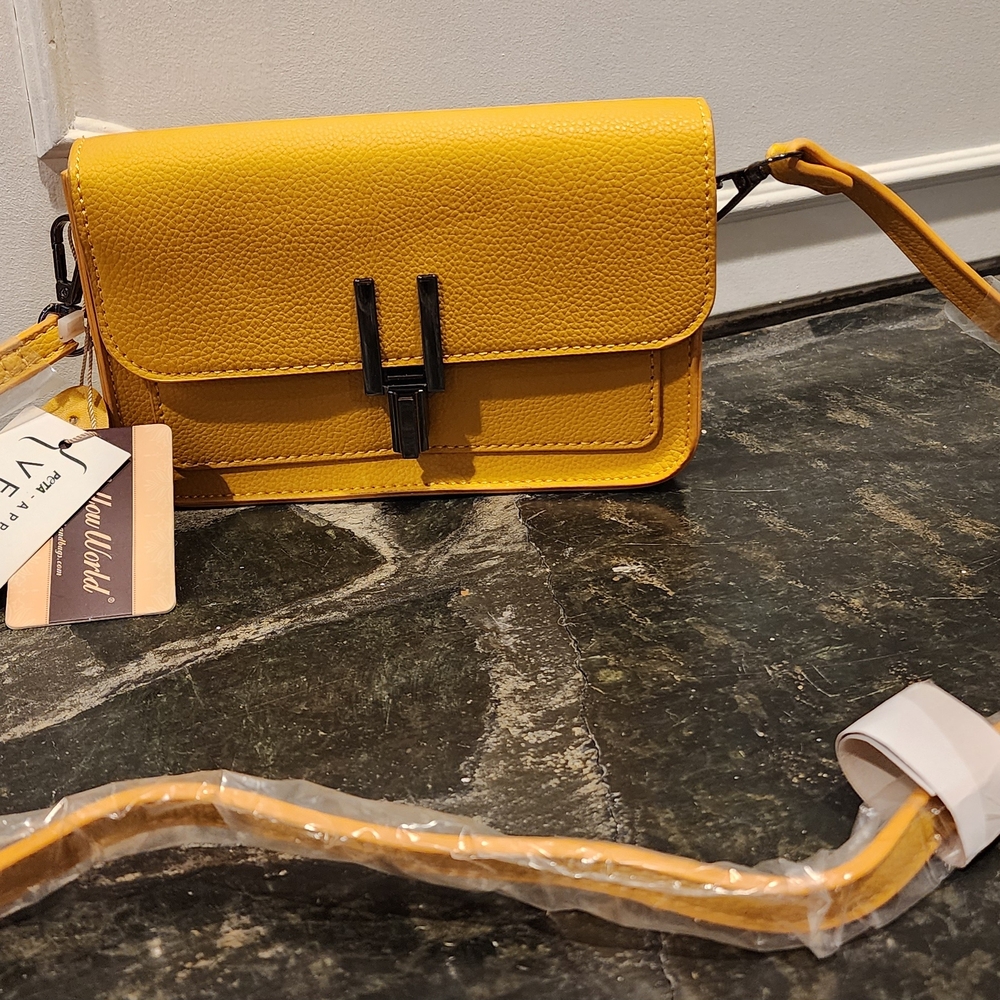 Yellow Crossbody Bag